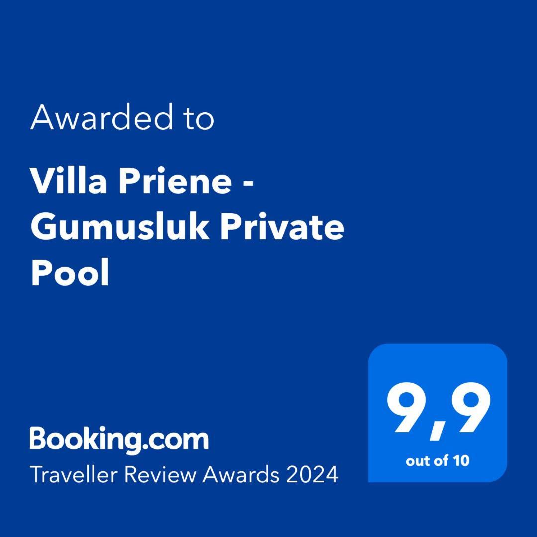 Villa Priene - Gumusluk Private Pool Luaran gambar